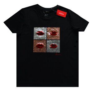 Brand New!! Jet Black Guess T-Shirt / 100% Cotton